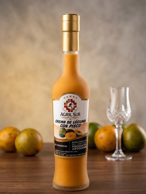 CREMA DE LÚCUMA CON PISCO 375 ML
