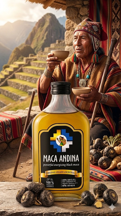 MACA ANDINA MACERADO ENERGIZANTE 250 ML