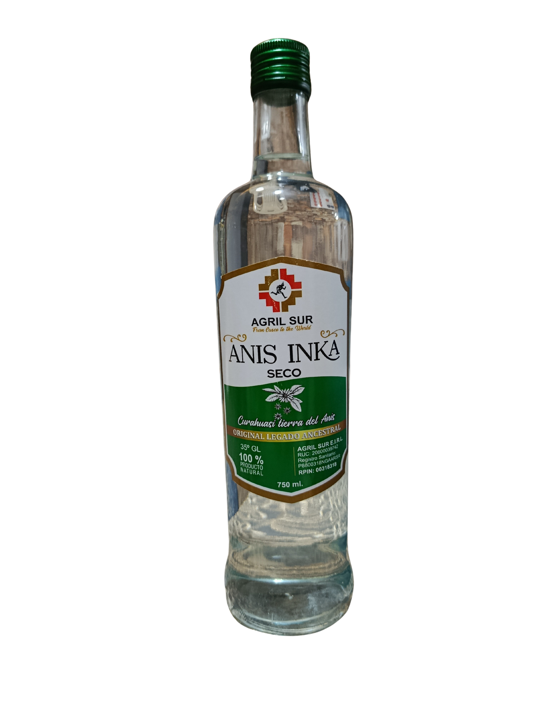 ANÍS INKA SECO 750 ML
